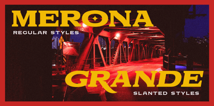 Marona Grande Font Poster 4