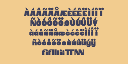 Nandour Font Poster 2