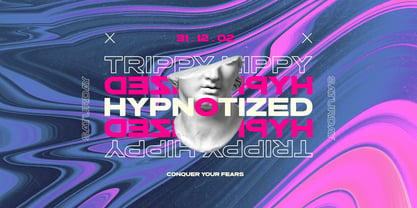 Hypebuzz Font Poster 2