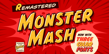 Monster Mash Font Poster 1