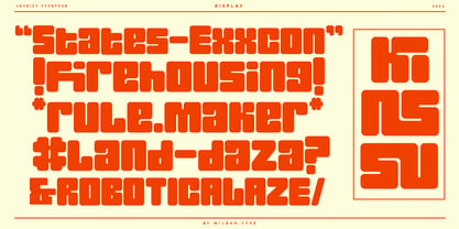 Joygist Font Poster 2