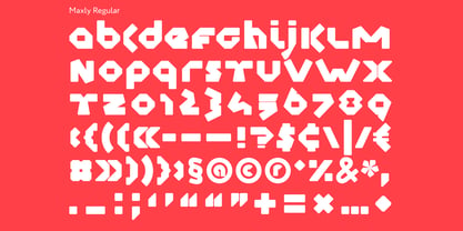 Maxly Font Poster 13