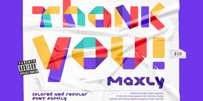 Maxly Font Poster 12
