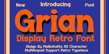 Grian Font Poster 1