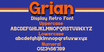 Grian Font Poster 8