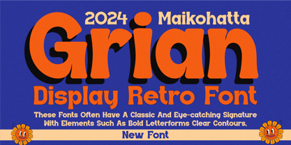 Grian Font Poster 3