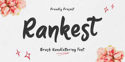 Rankest Font Poster 1