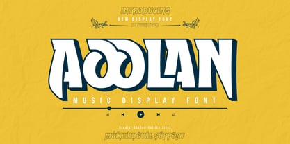 Aoolan Font Poster 1