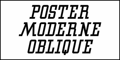 Poster Moderne JNL Font Poster 4