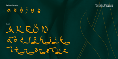 Al Ghazalia Font Poster 10