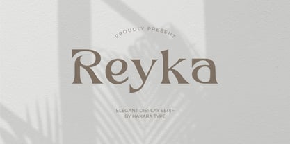 Reyka Font Poster 1