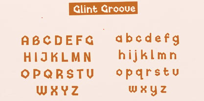 Glint Groove Font Poster 2