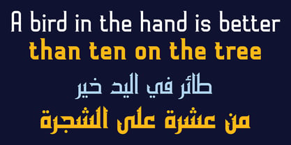 HS Safa Font Poster 9