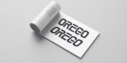 Oregona Font Poster 9