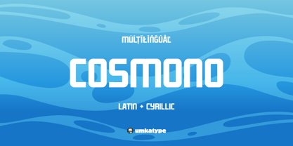 Cosmono Font Poster 1
