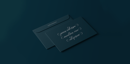 Luxuryone Calligraphy Font Poster 5