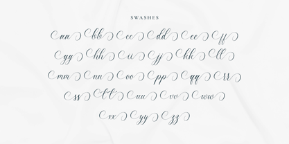 Luxuryone Calligraphy Font Poster 9