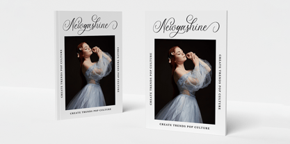 Luxuryone Calligraphy Font Poster 6