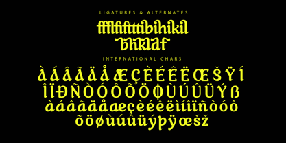 Akilvan Font Poster 8