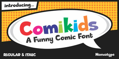 Comikids Font Poster 1