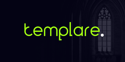 Templare Font Poster 1