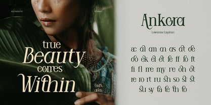 Ankora Font Poster 6