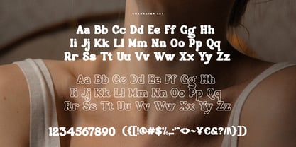 Janora Outline Font Poster 8