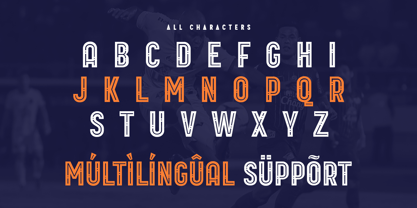 GALACTICOS Font Poster 14