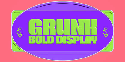 Grunk Font Poster 1