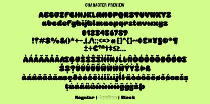 Mango Chunks Font Poster 7