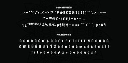 Wushin Font Poster 12