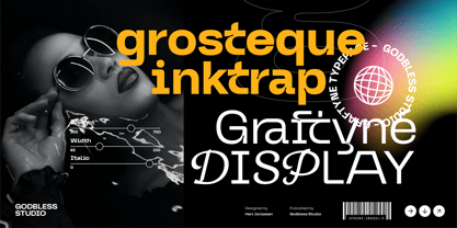 Graftyne Display Font Poster 3