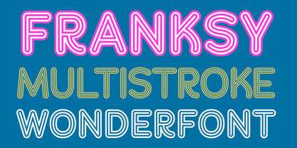 Franksy Font Poster 1