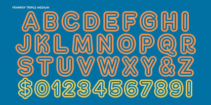 Franksy Font Poster 5