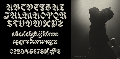 Conligh Font Poster 9