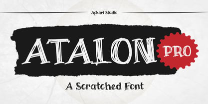 Atalon Pro Font Poster 1