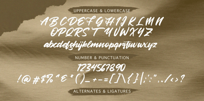 Betty Finty Font Poster 11