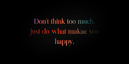 Racostane Font Poster 4