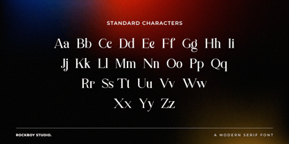 Racostane Font Poster 9