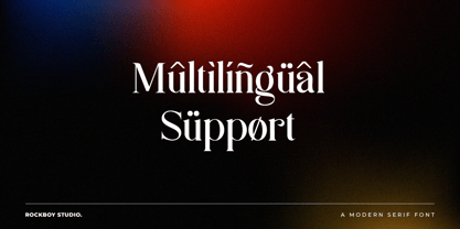 Racostane Font Poster 11