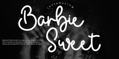 Barbie Sweet Font Poster 1