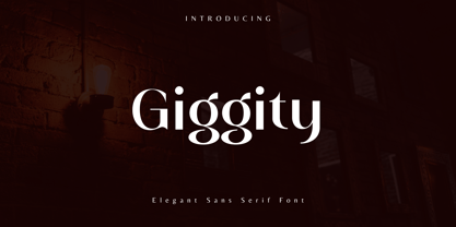 Giggity Font Poster 1