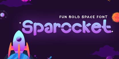 Sparocket Font Poster 1