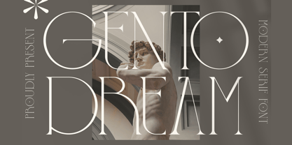 GENTO DREAM Font Poster 1