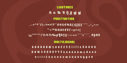 Kunhety Font Poster 11