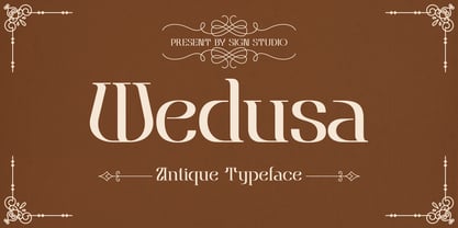 Wedusa Font Poster 1