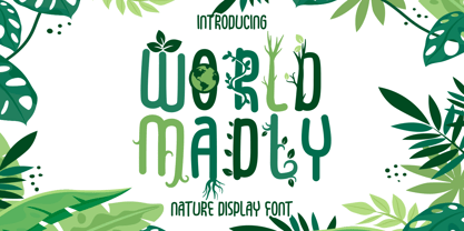 World Madly Font Poster 1