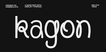 Kagon Font Poster 1