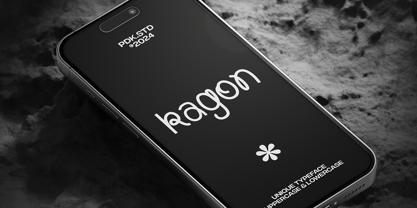 Kagon Font Poster 4