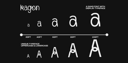 Kagon Font Poster 7